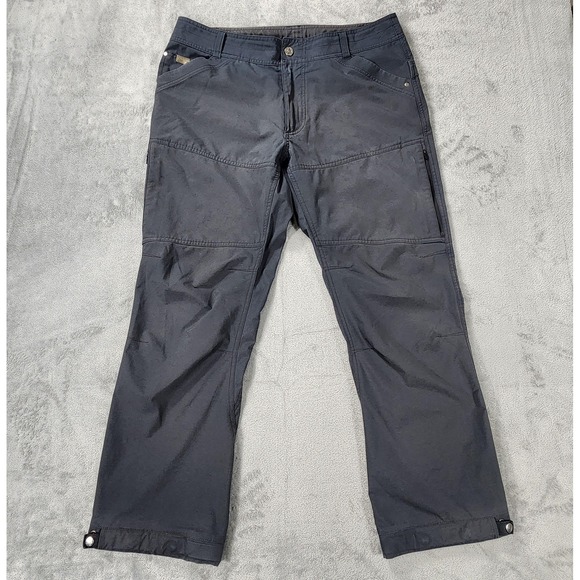 Kuhl Silencr Guide Pants Mens 36x30 Gray Ripstop Stretch Hiking Quick Dry Trail - Picture 1 of 16